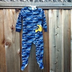 Absorba 2T Boys Fleece Footed Pajamas